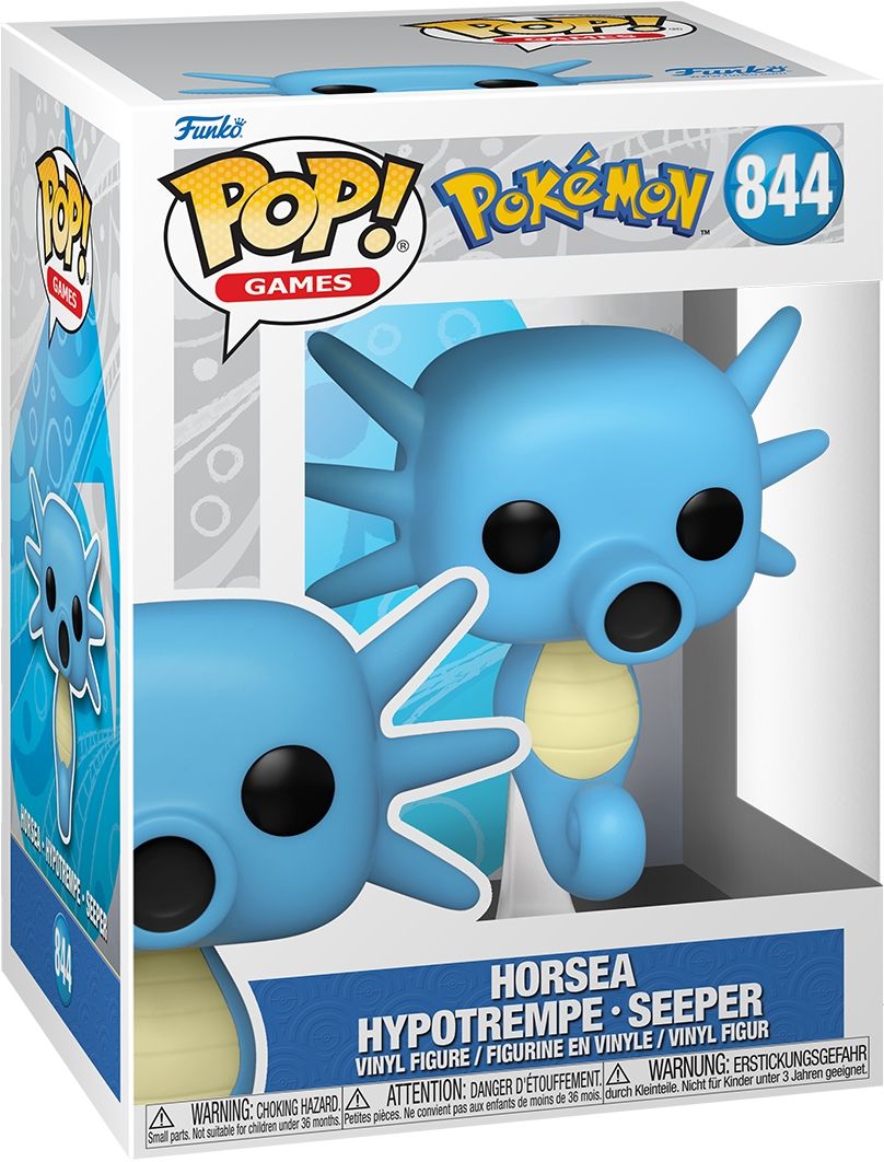 Merchandising Pokemon: Funko Pop! Games - Horsea (Vinyl Figure 844)