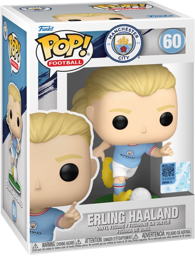 Merchandising Manchester City: Funko Pop! Football - Erling Haaland (Vinyl Figure 60)