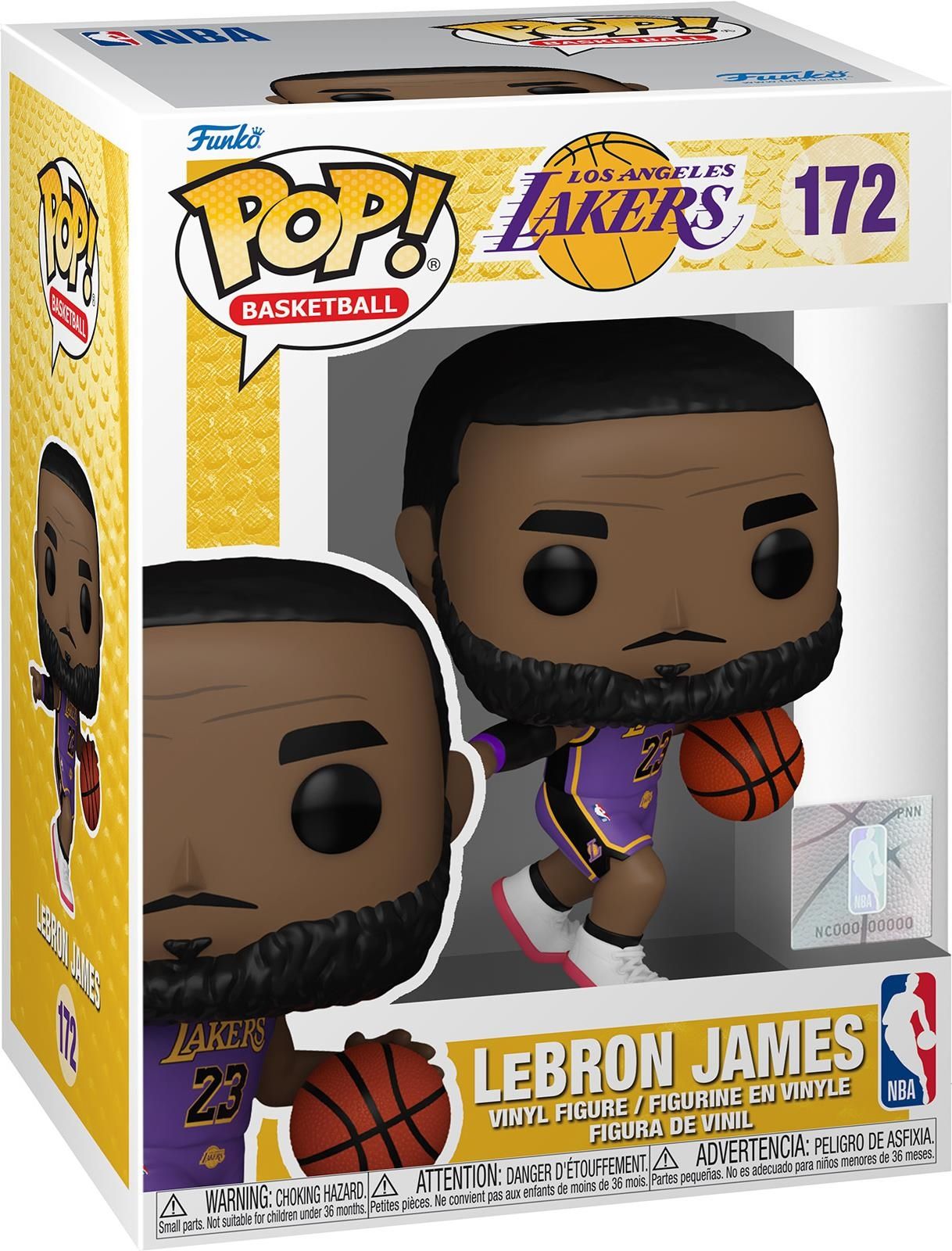 Merchandising Basketball: Funko Pop! - Nba - Los Angeles Lakers - LeBron James (Vinyl Figure 172)