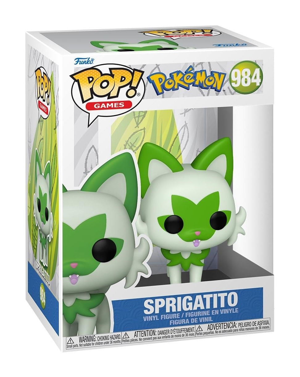 Merchandising Pokemon: Funko Pop! Games - Sprigatito (Vinyl Figure 984)