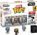 Merchandising Star Wars: Funko Pop! Bitty Pop! - The Mandalorian - Heavy Mandalorian (4 Pack)
