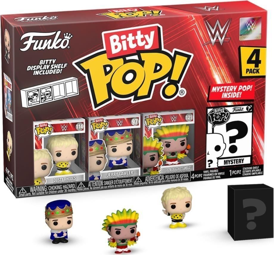 Merchandising Wrestling: Funko Bitty Pop - 4 Pack Dusty Rhodes
