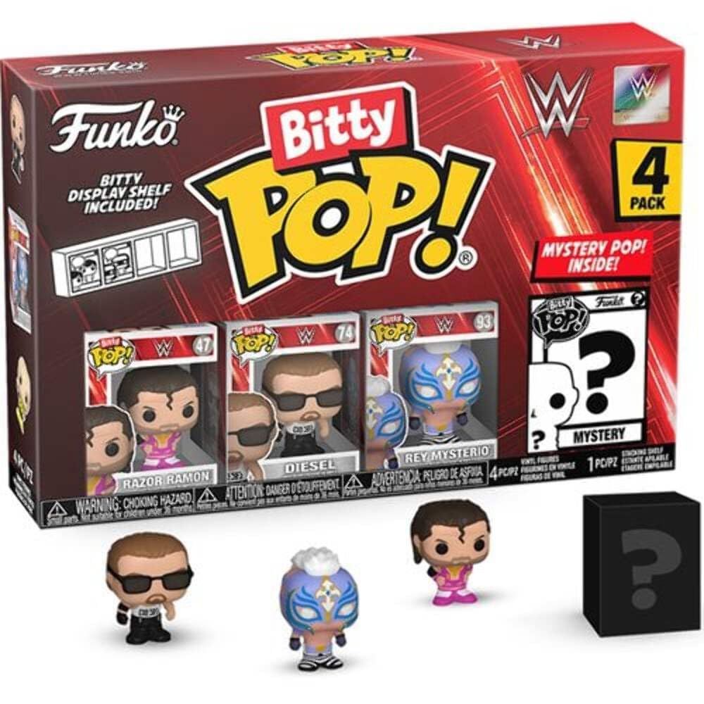 Merchandising Wrestling: Funko Bitty Pop - 4 Pack Razor Ramon