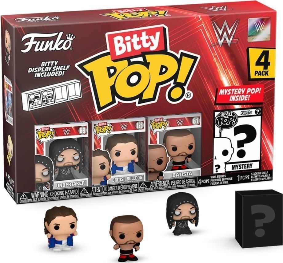 Merchandising Wrestling: Funko Bitty Pop - 4 Pack Undertaker