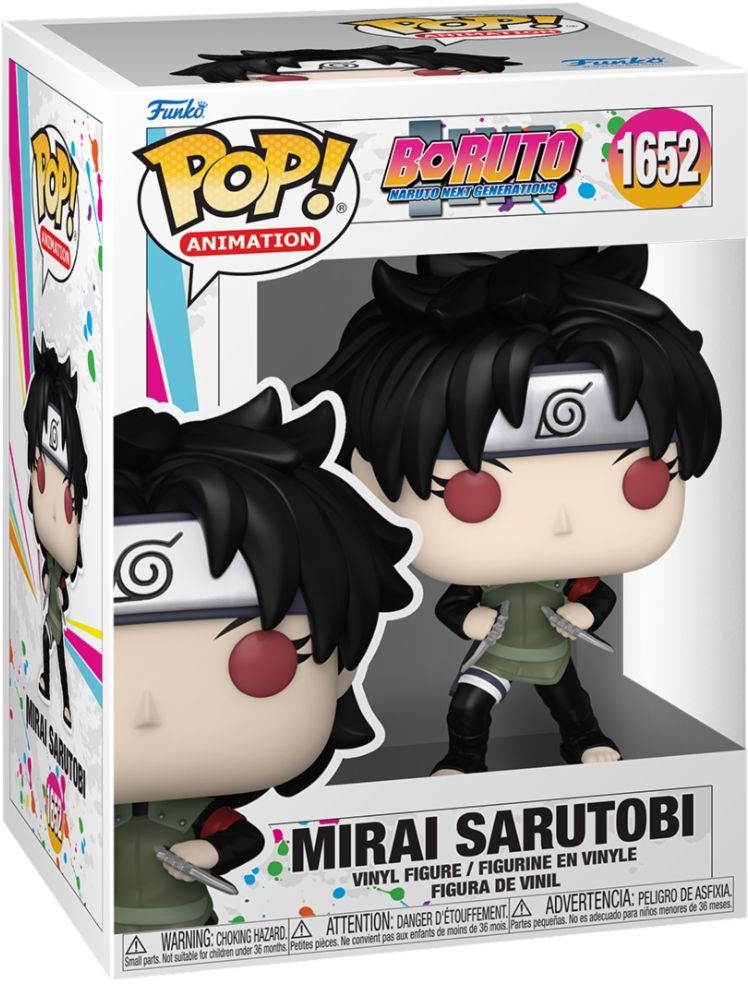 Merchandising Boruto: Funko Pop! Animation - Mirai Sarutobi (Vinyl Figure 1652)