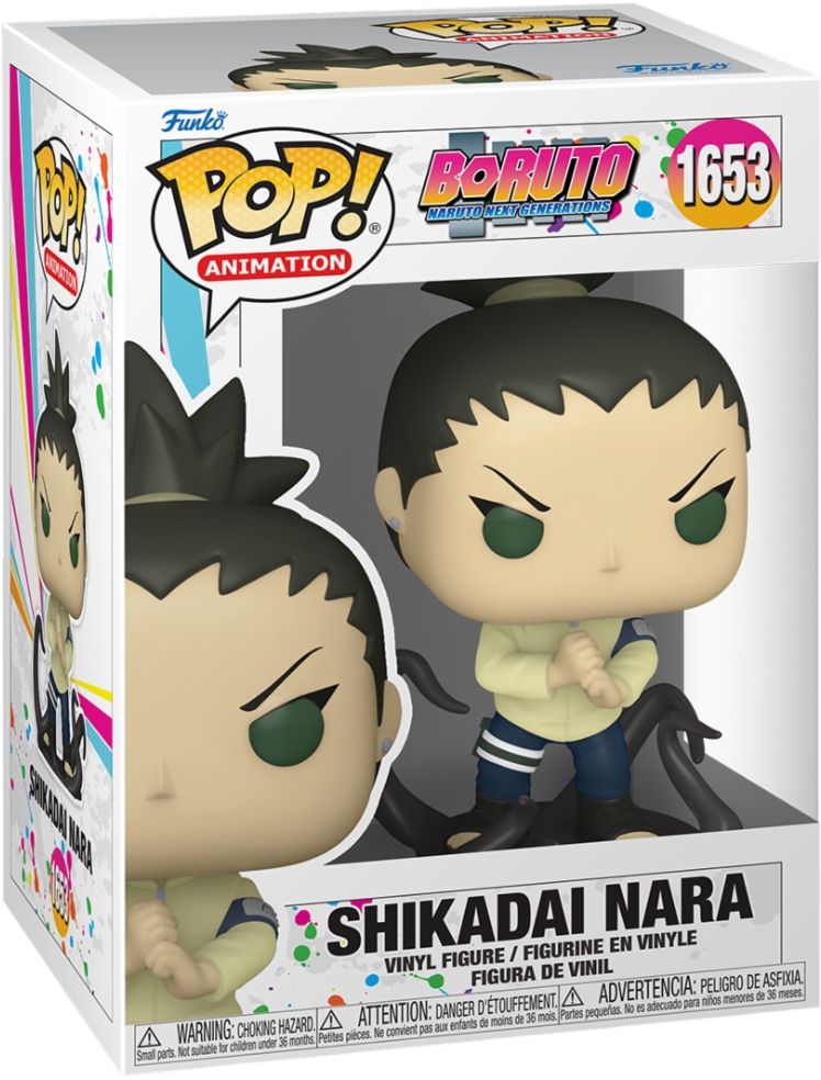 Merchandising Boruto: Funko Pop! Animation - Shikadai Nara (Vinyl Figure 1653)