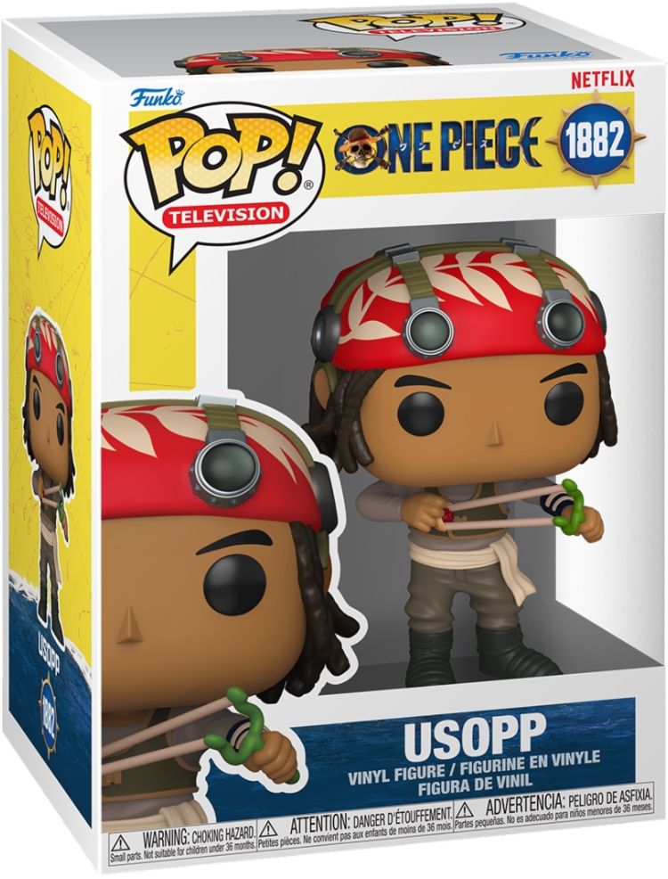 Merchandising One Piece: Funko Pop! Television - Netflix - Usopp (Vinyl Figure 1882)