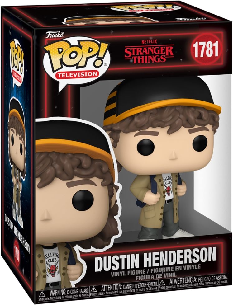 Merchandising Stranger Things: Funko Pop! Television - S5 - Dustin Henderson (Vinyl Figure 1781)