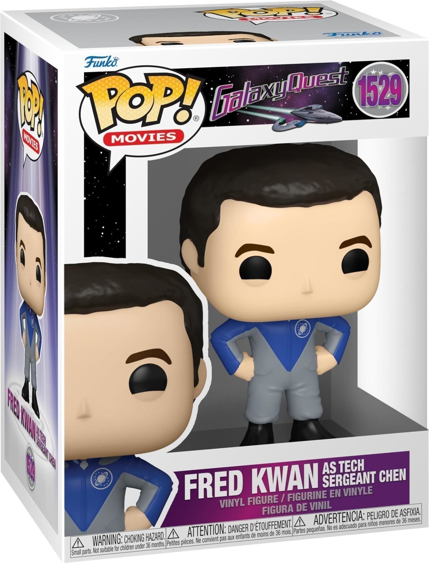 Merchandising Galaxy Quest: Funko Pop! Movies - Fred Kwan As Tech Sergeant Chen (Vinyl Figure 1529)