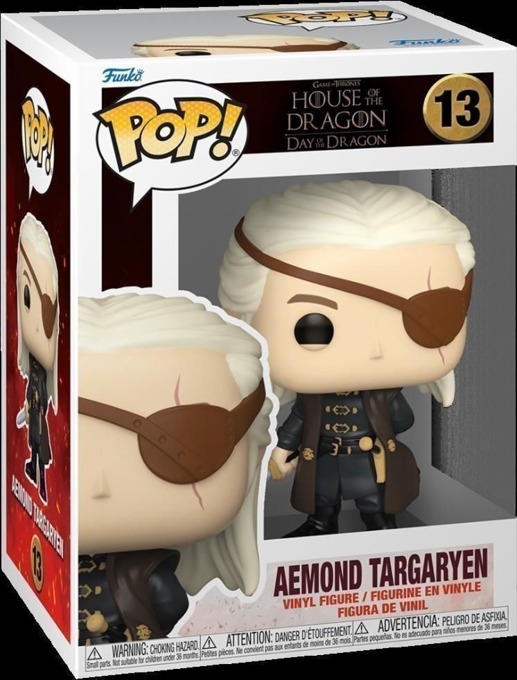 Merchandising House Of The Dragon: Funko Pop! Tv - S2 - Aemond Targaryen (Vinyl Figure 13)