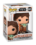 Merchandising Star Wars: Funko Pop! - The Mandalorian S9 - Peli Motto w/Grogu (Vinyl Figure 665)