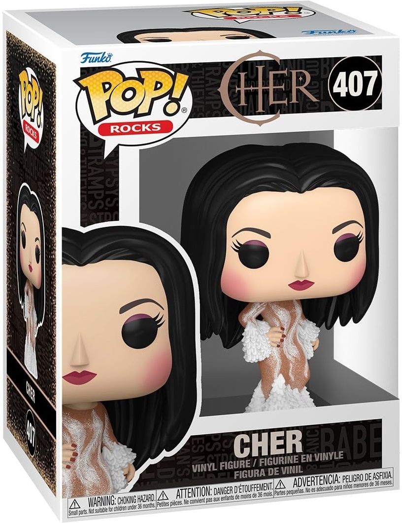 Merchandising Cher: Funko Pop! Rocks - Met Gala 1974 (Vinyl Figure 407)