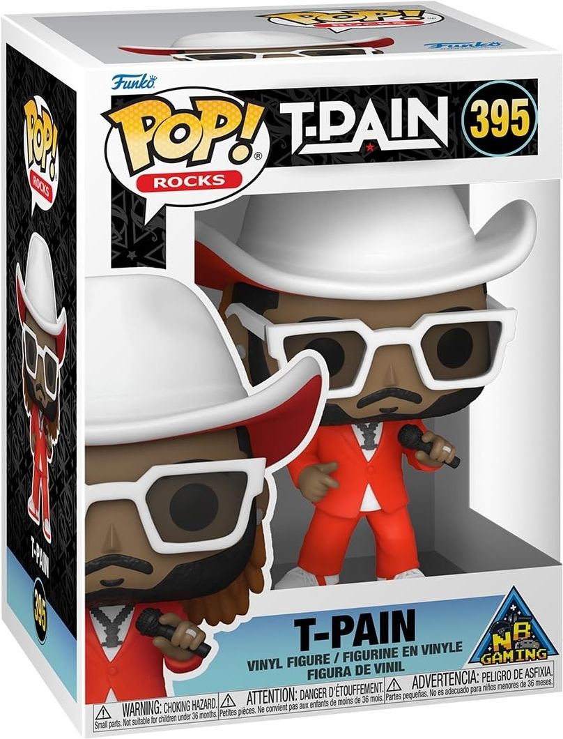 Merchandising T-Pain: Funko Pop! Rocks (Vinyl Figure 395)