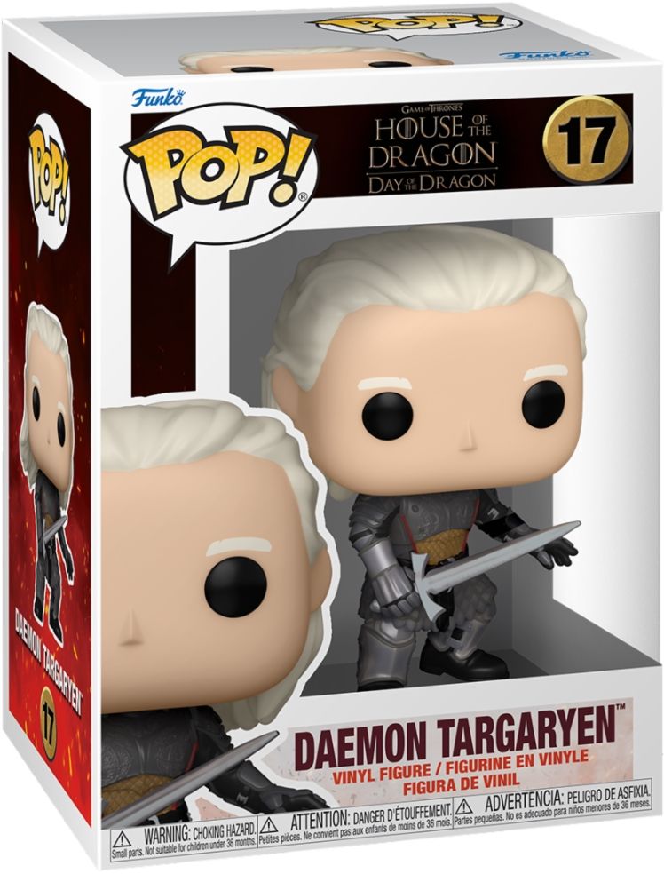 Merchandising House Of The Dragon: Funko Pop! - Daemon Targaryen (Vinyl Figure 17)