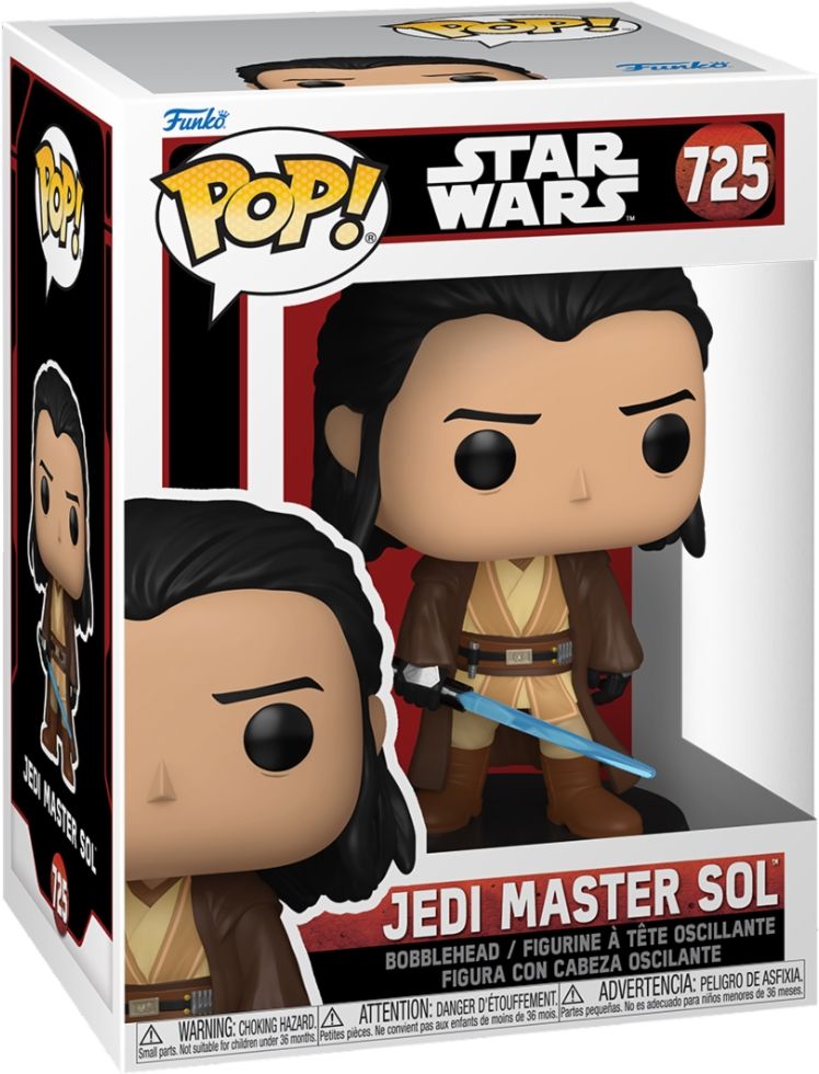Merchandising Star Wars: Funko Pop! Television - Jedi Master Sol (Vinyl Figure 725)