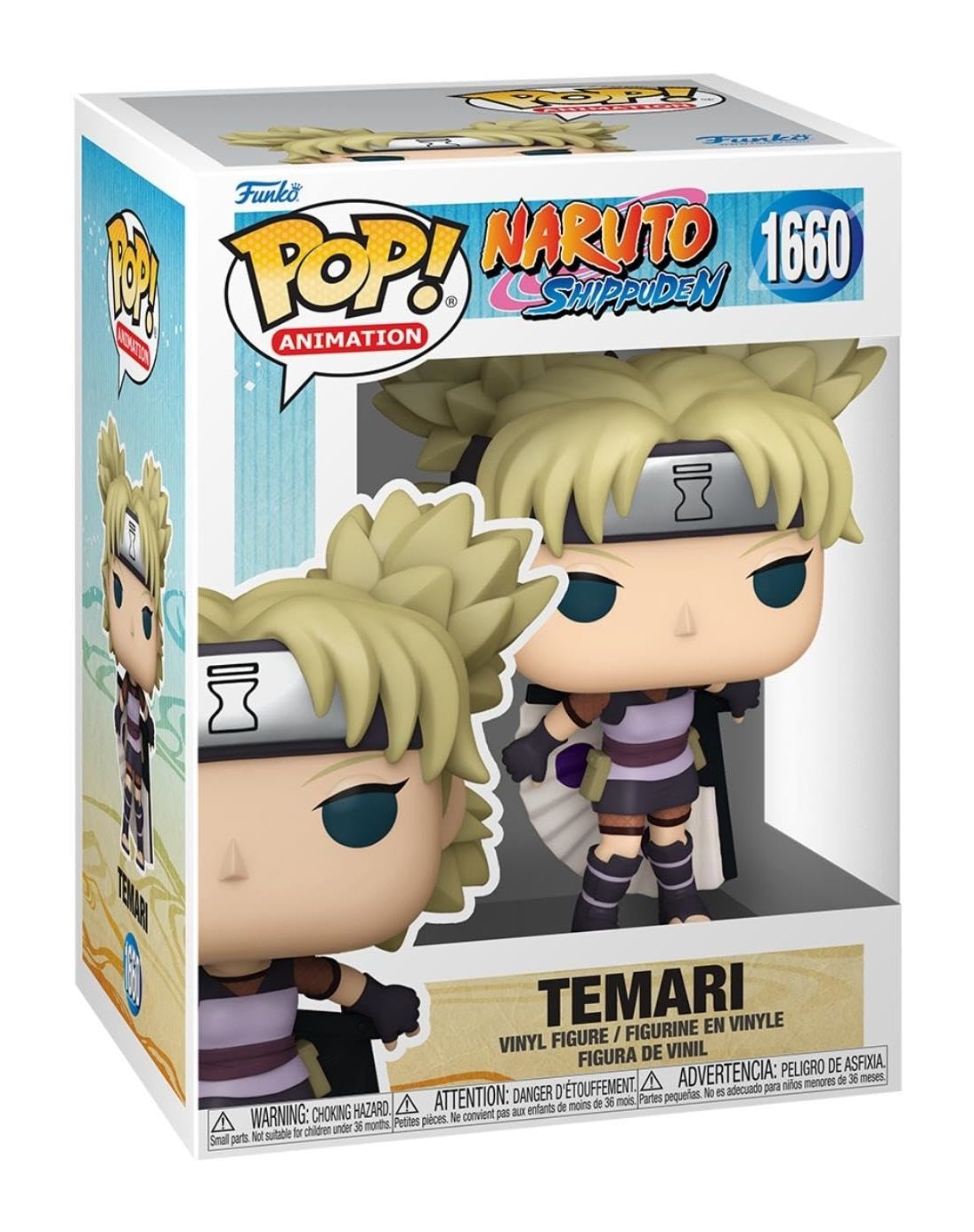 Merchandising Naruto Shippuden: Funko Pop! Animation - Temari (Vinyl Figure 1660)