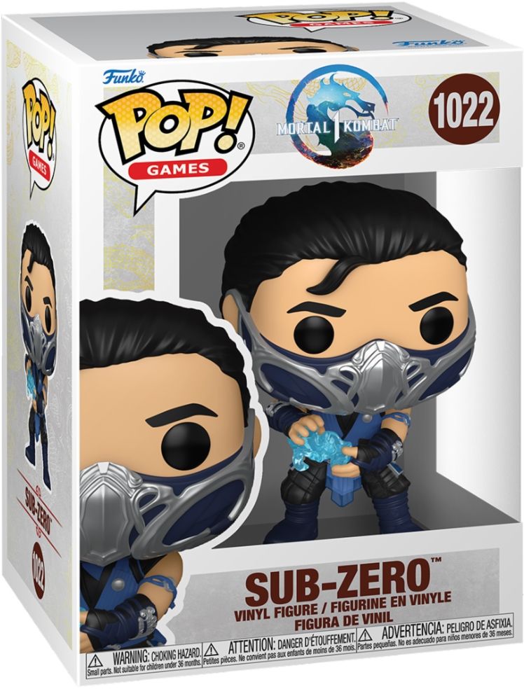 Merchandising Mortal Kombat: Funko Pop! Games - Sub-Zero (Vinyl Figure 1022)