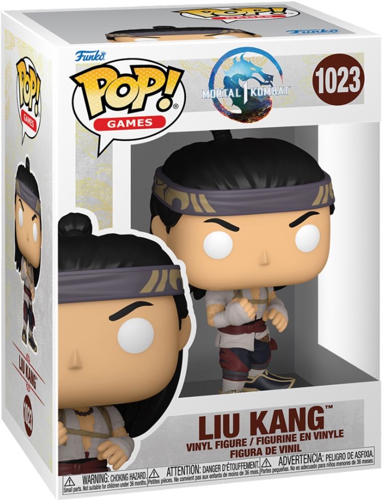 Merchandising Mortal Kombat: Funko Pop! Games - Liu Kang (Vinyl Figure 1023)