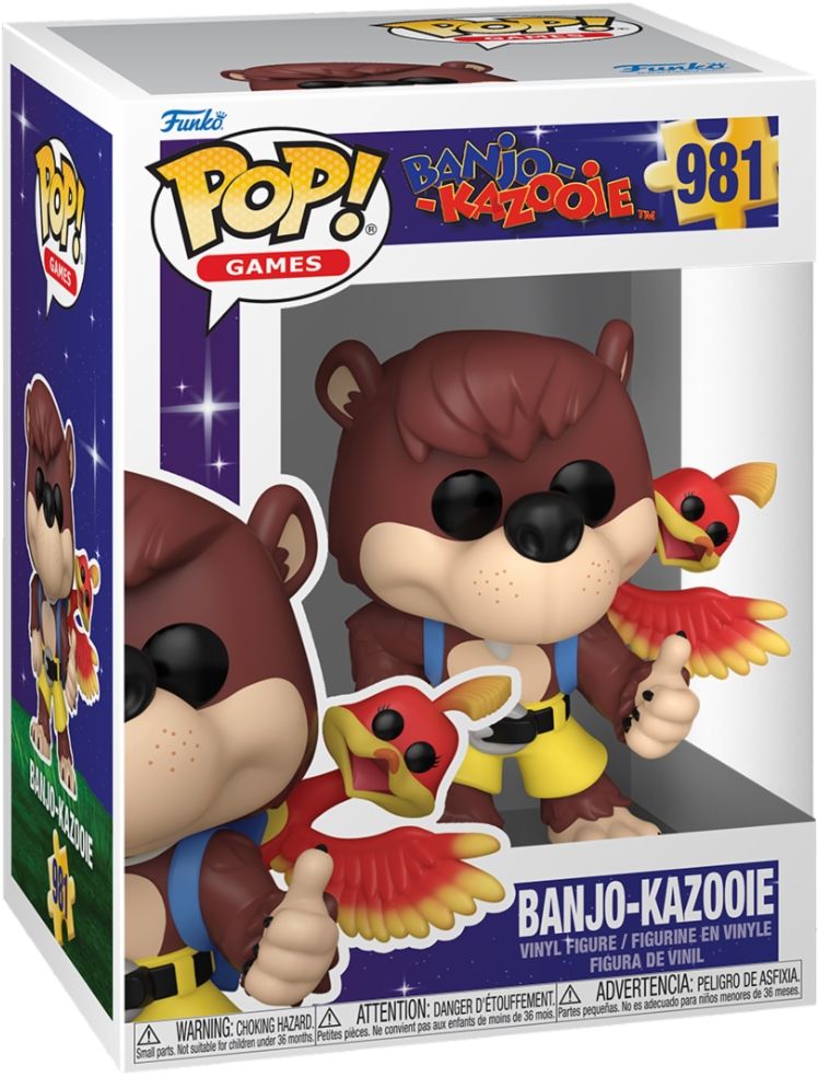 Merchandising Banjo & Kazooie: Funko Pop! Games (Vinyl Figure 981)