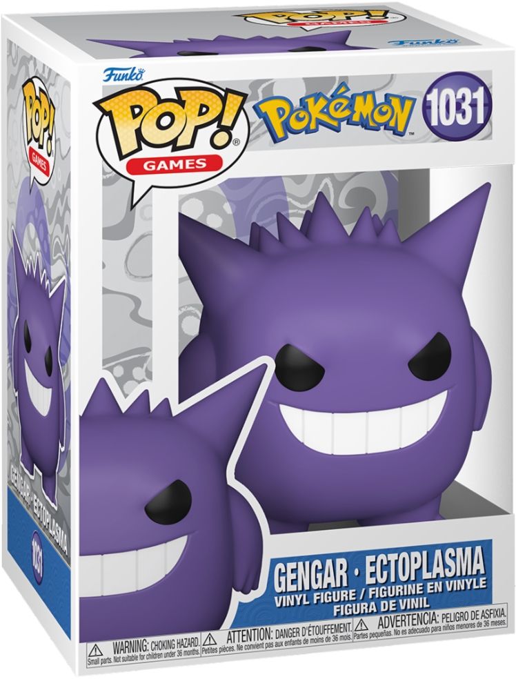 Merchandising Pokemon: Funko Pop! Games - Gengar (Vinyl Figure 1031)