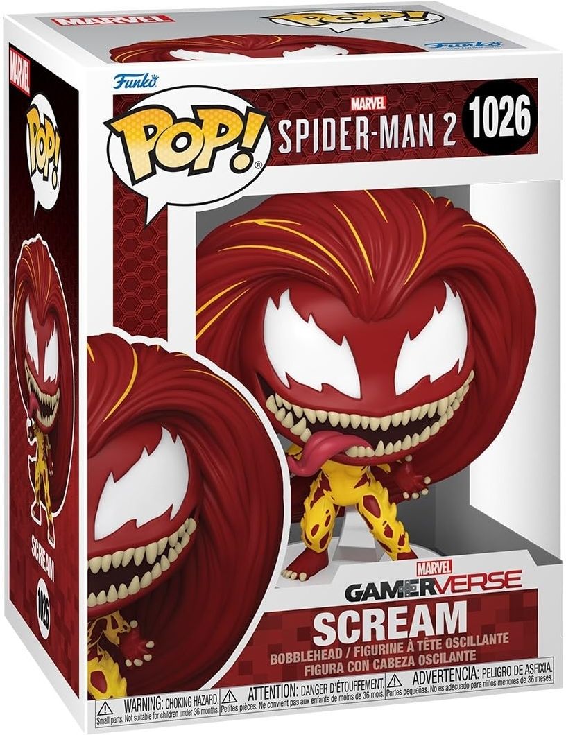 Merchandising Marvel: Funko Pop! - Spider-Man 2 - Scream (Vinyl Figure 1026)
