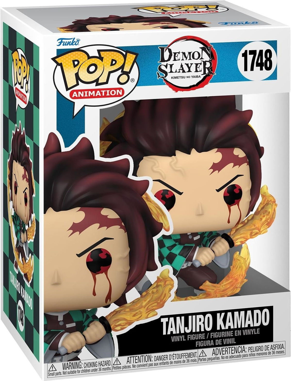 Merchandising Demon Slayer: Funko Pop! Animation - Tanjiro Kamado (Sun Breathing) (Vinyl Figure 1748)