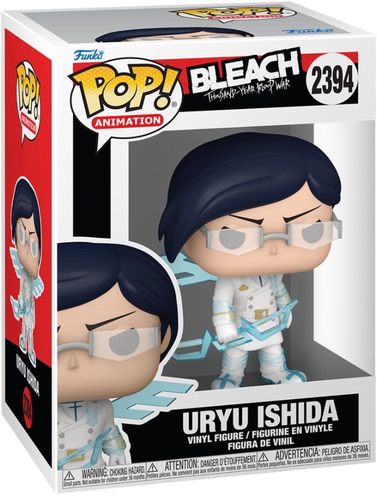 Merchandising Bleach: Funko Pop! Animation - Thousand Year Blood War - Uryu Ishida (Vinyl Figure 2394)