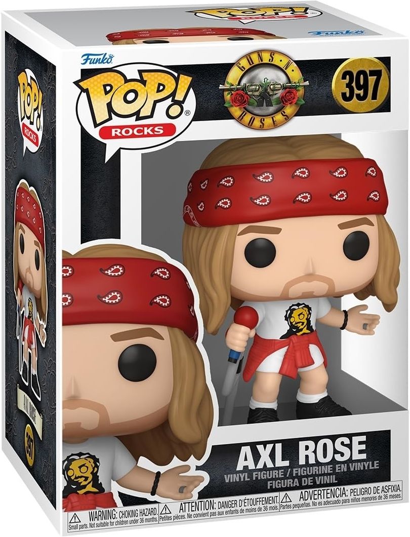 Merchandising Guns N' Roses: Funko Pop! Rocks - Axl Rose (1992) (Vinyl Figure 397)