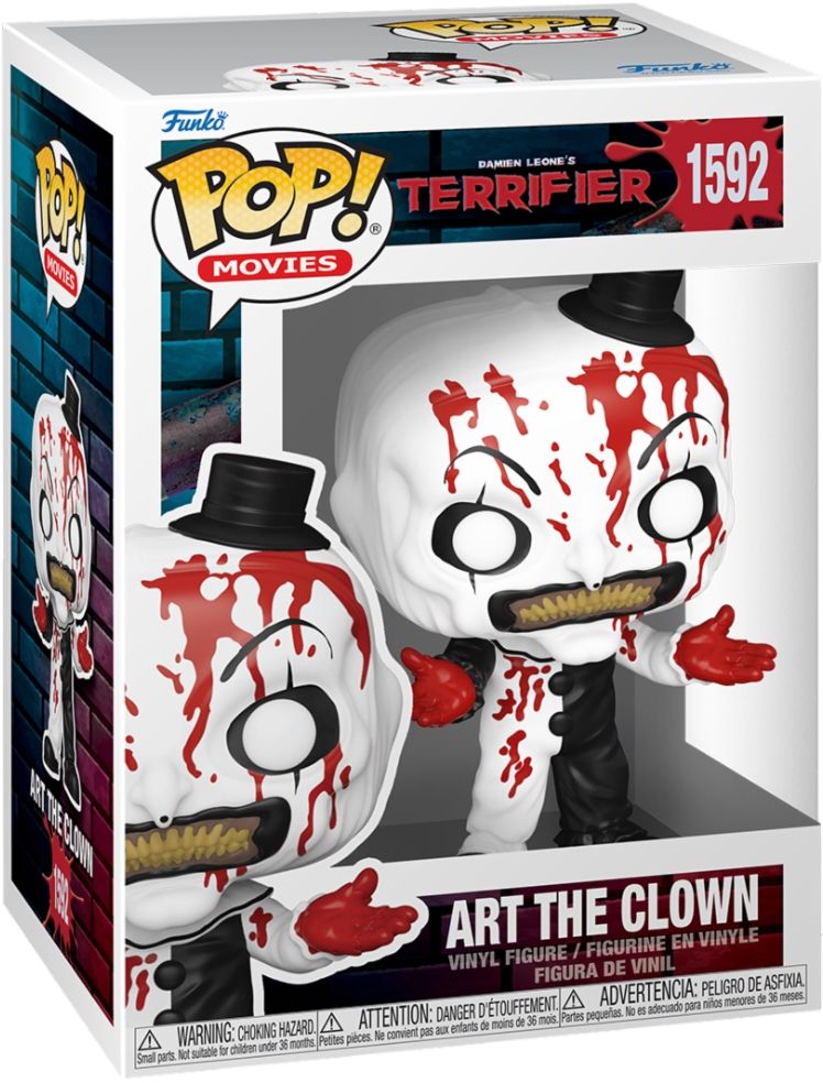 Merchandising Terrifier: Funko Pop! Movies - Art The Clown (Vinyl Figure 1592)