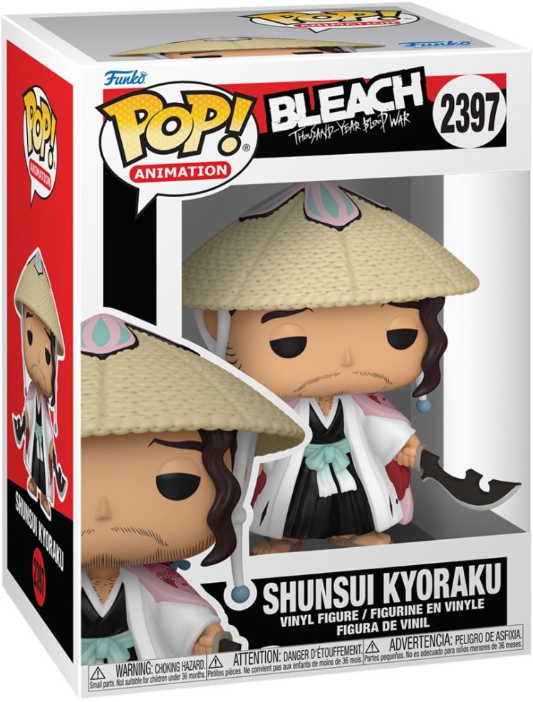 Merchandising Bleach: Funko Pop! Animation - Thousand Year Blood War - Shunsui Kyoraku (Vinyl Figure 2397)