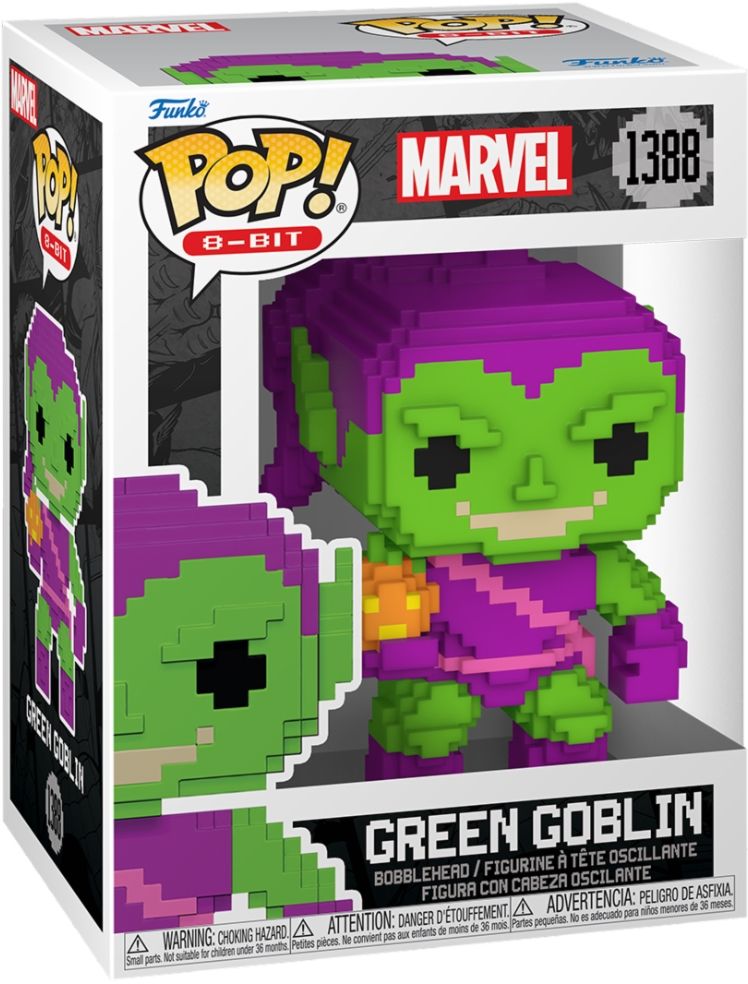 Merchandising Marvel: Funko Pop! 8-Bit - Green Goblin (Vinyl Figure 1388)