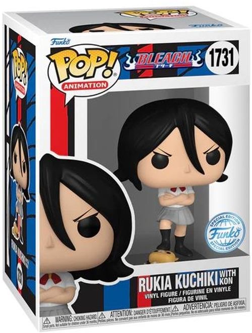 Merchandising Bleach: Funko Pop! Animation - Rukia Kuchiki With Kon (Vinyl Figure 1731)
