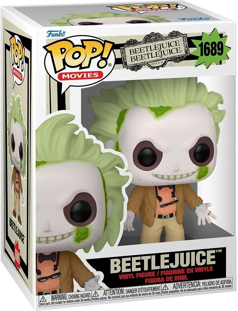 Merchandising Beetlejuice 2: Funko Pop! Movies - Beetlejuice (Vinyl Figure 1689)