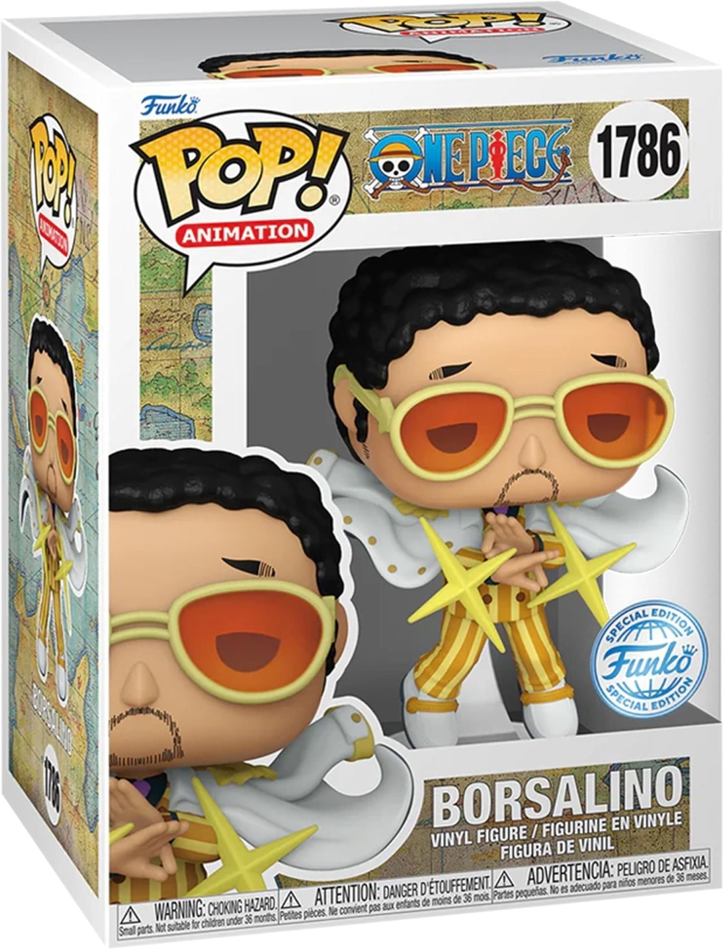 Merchandising One Piece: Funko Pop! Animation - Borsalino (Vinyl Figure 1786)