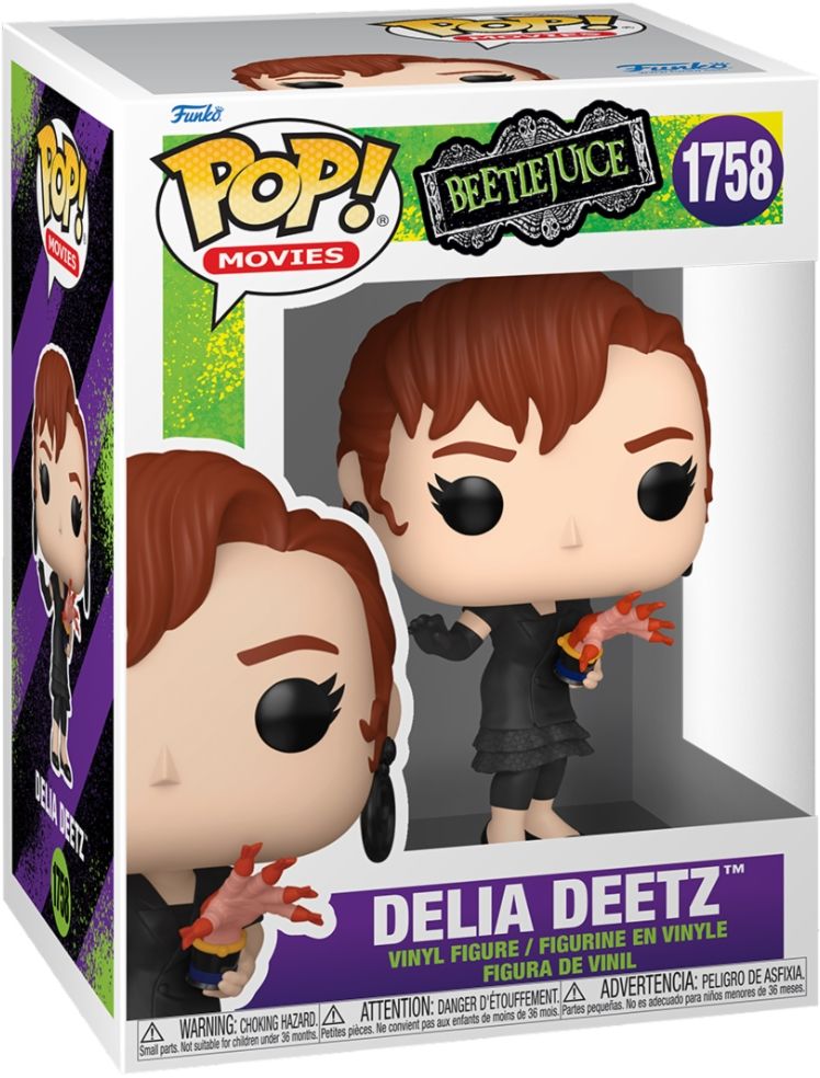 Merchandising Beetlejuice: Funko Pop! Movies - Delia Deetz (Vinyl Figure 1758)