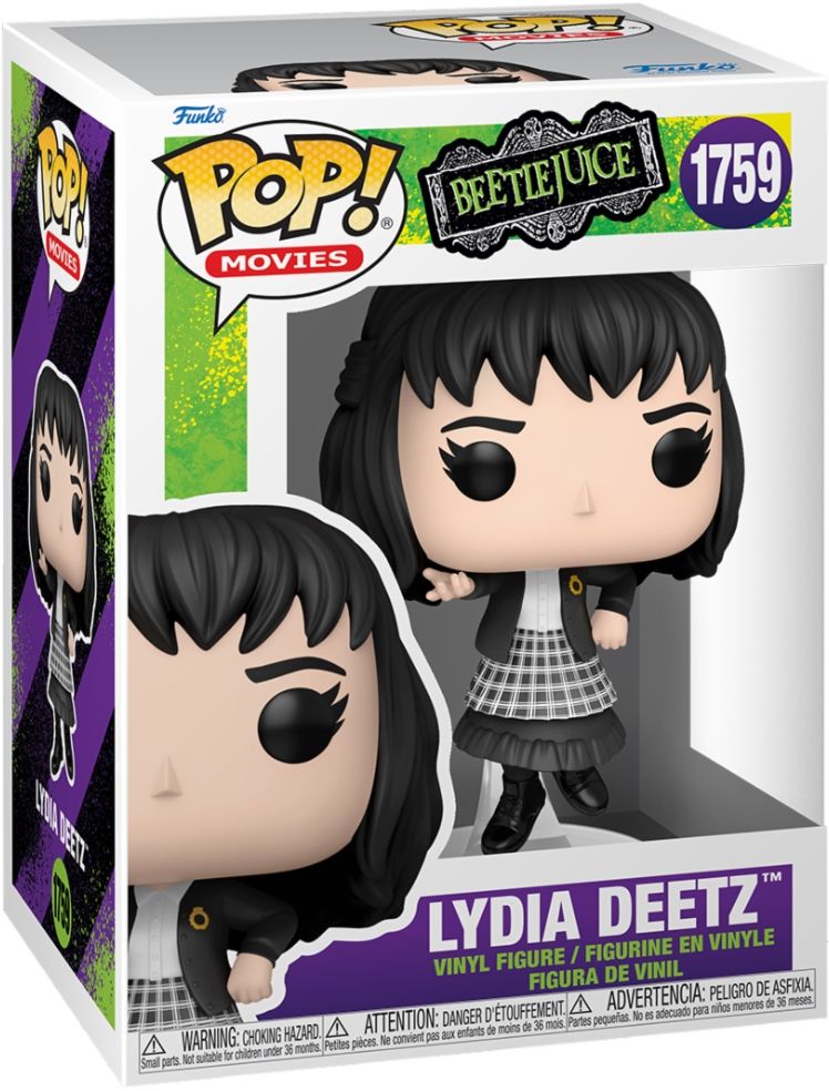 Merchandising Beetlejuice: Funko Pop! Movies - Lydia Deetz (Vinyl Figure 1759)