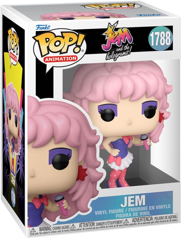 Merchandising Jem And The Holograms: Funko Pop! Animation - Jem (Vinyl Figure 1788)