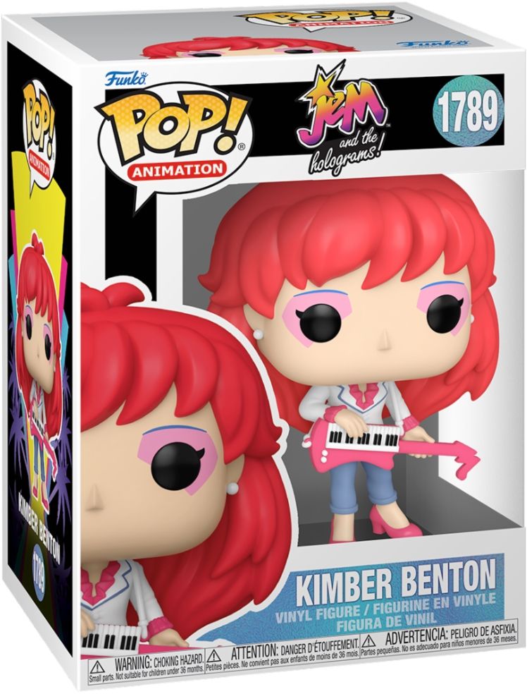 Merchandising Jem And The Holograms: Funko Pop! Animation - Kimber Benton (Vinyl Figure 1789)