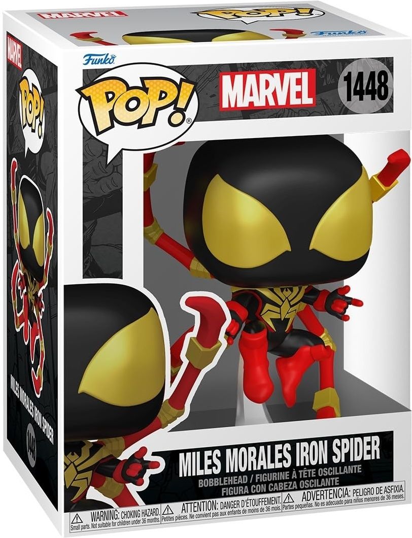 Merchandising Marvel: Funko Pop! Spider-Man - Miles Morales Iron Spider (Vinyl Figure 1448)