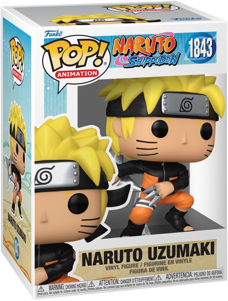 Merchandising Naruto: Funko Pop! Animation - Naruto Uzumaki (Vinyl Figure 1843)