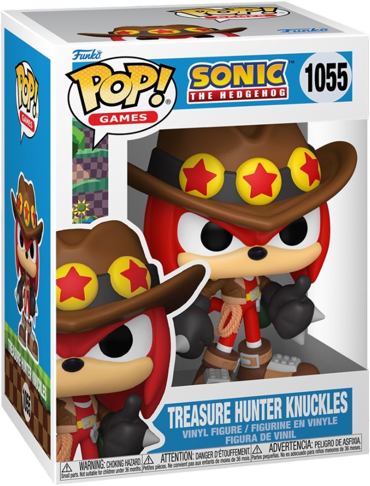 Merchandising Sonic The Hedgehog: Funko Pop! Games - Treasure Hunter Knuckles (Vinyl Figure 1055)