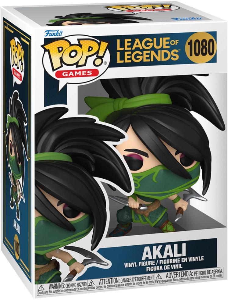 Merchandising League Of Legends: Funko Pop! Games - Akali (Vinyl Figure 1080)