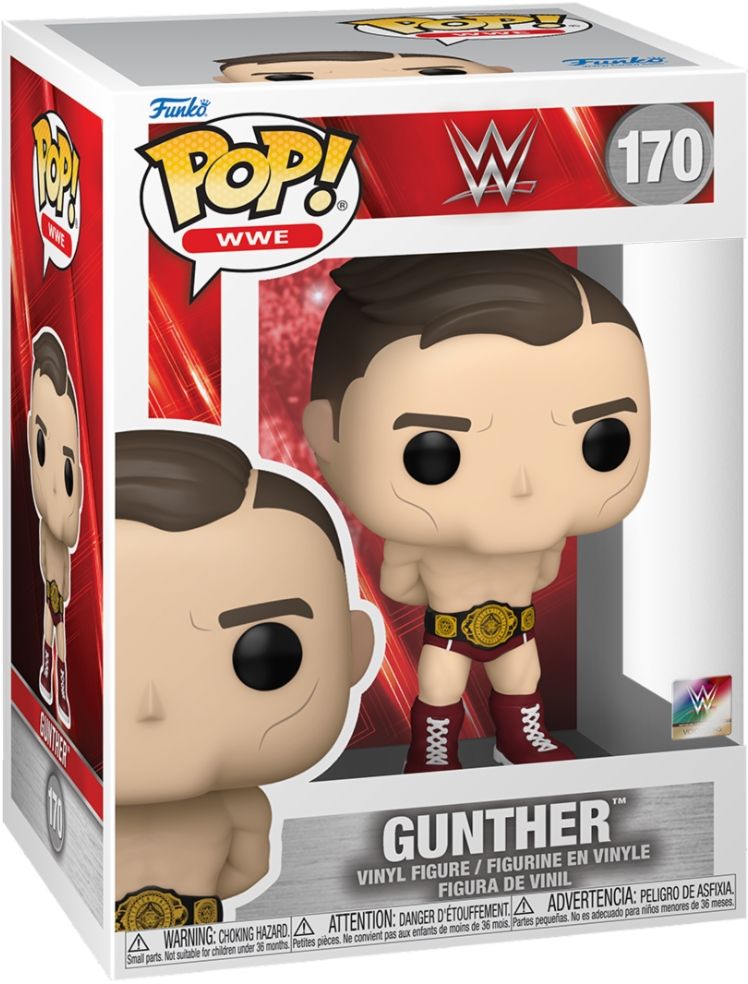 Merchandising Wrestling: Funko Pop! WWE - Gunther (Vinyl Figure 170)