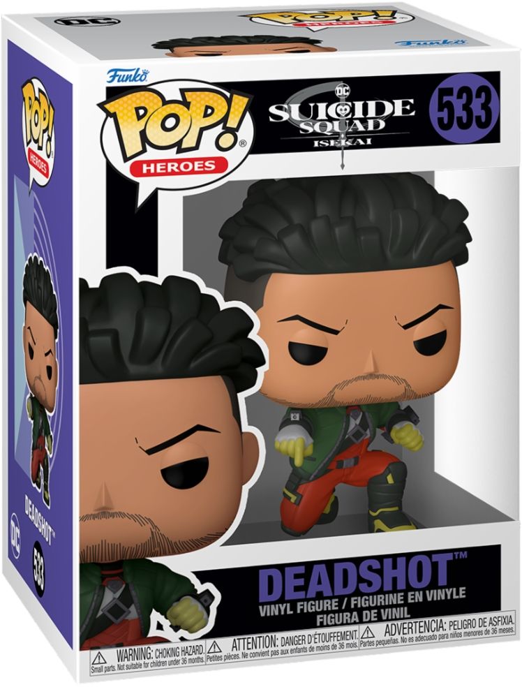 Merchandising Dc Comics: Funko Pop! Movies - The Suicide Squad - Deadshot (Vinyl Figure 533)