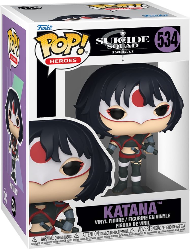 Merchandising Dc Comics: Funko Pop! Heroes - The Suicide Squad - Katana (Vinyl Figure 534)