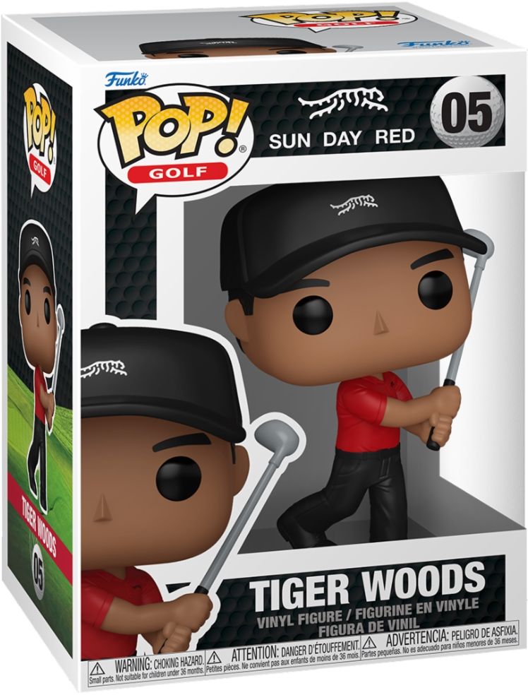 Merchandising Tiger Woods: Funko Pop! Golf - Swing