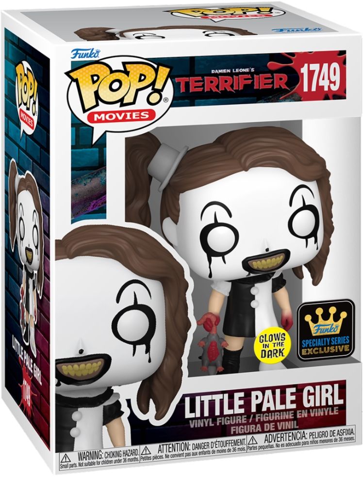 Merchandising Terrifier: Funko Pop! Movies - Little Pale Girl (Glow In The Dark) (Vinyl Figure 1749)
