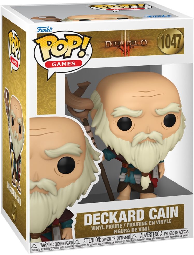 Merchandising Diablo III: Funko Pop! Games - Deckard Cain (Vinyl Figure 1047)