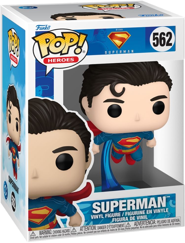 Merchandising Dc Comics: Funko Pop! - Superman 2025 - Superman (Vinyl Figure 562)