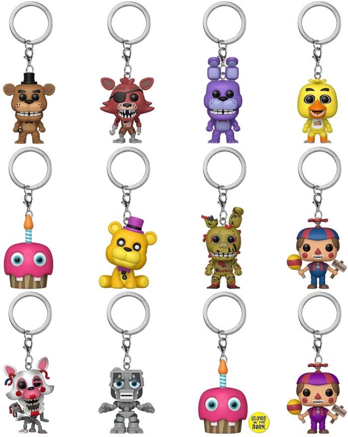 Merchandising Five Nights At Freddy's: Funko Pop! Keychain - Classic (Portachiavi)